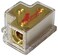 Audiopipe 24kt Gold Finish Power Distribution Block 1 to 2 fits 0 to 4 Gauge (PB-1020)