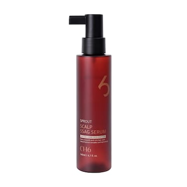CH6 Scalp Ssag Serum Red Edition Hair Regrowth Anti-Hair Loss and Thinning Recover Condition Strengthen Root Antioxydant Sprout Extracts 140ml