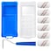 Mister Rui Paint Roller Kit, 9 Pack, 2 Inch Microfiber Paint Roller Covers, Small Paint Rollers with Tray and Roller Frame, Mini Rollers for Painting, Paint Supplies for House Painting