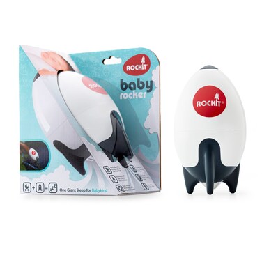 Rockit Rocker (AA Battery Version) - Baby Sleep Aid Gently Rocks Any Stroller or Buggy, Adjustable Speed with 60 Minute Timer - Fits All Pushchairs &amp; Prams to Create a Portable Baby Bouncer