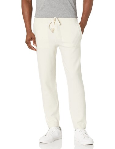 Theory Men's Alcos Cb Swtpts Crimden, Fossil Melange/Tapir, M