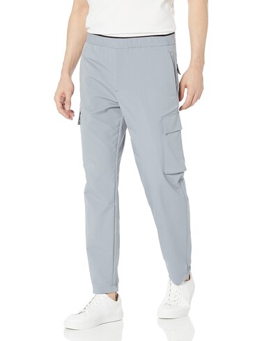 Theory Men's Curtis Drw C Aero Tech, SEA Rock, XL