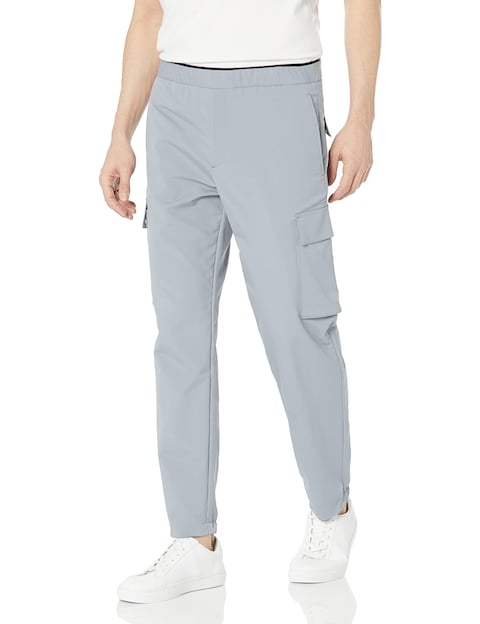 Theory Men&#39;s Curtis Drw C Aero Tech, SEA Rock, XL