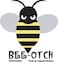Evilkid Productions - Bee-Otch Bumblebee - Mini Sticker / Decal