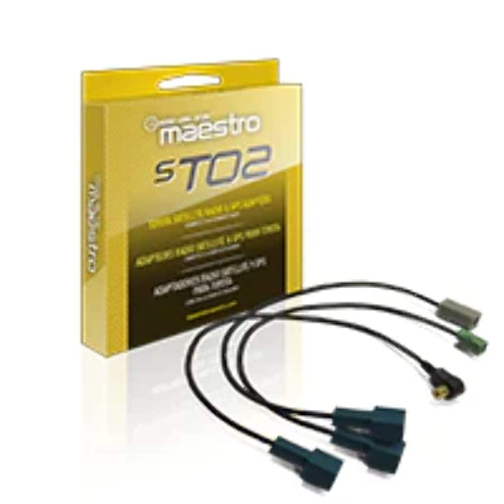 maestro Maestro acc-sat-to2 Sat Radio And Gps Antenna Adaptors For TO2 Vehicles