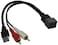 Scosche NNUSB01B Compatible with Select 2011-Up Nissan USB/AUX Input Retention Harness