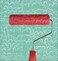 canjoyn 7" Rubber Art Roller Wall Painting Pattern Roller Decorative Texture Roller DIY Patterned Paint Roller with Plastic Handle
