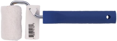 Work Tools International 54162 2-Inch Premium Mini-Whizz Paint Roller with Handle and Gold Stripes
