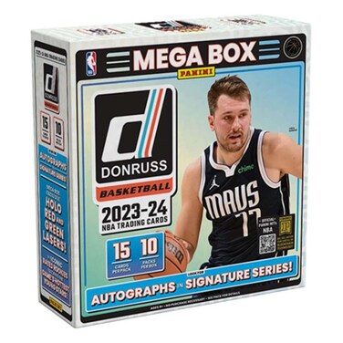 2023-24 Panini Donruss Basketball Trading Cards Mega Box - 10 Packs - 150 Cards per Box