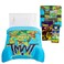 Teenage Mutant Ninja Turtles Bedspread Twin Set for Kids - Bundle with Reversible TMNT Quilted Bedspread for Twin Bed Plus Stickers, More   TMNT Twin Bedding Set for Boys