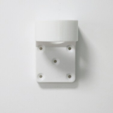 PIAOLGYI Wall Mount for Ecovacs Goat G1 Transmitters,Adapter for Ecovacs Goat G1 Robot Mower Beacon(White)