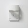 PIAOLGYI Wall Mount for Ecovacs Goat G1 Transmitters,Adapter for Ecovacs Goat G1 Robot Mower Beacon(White)