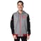 Ultra Game NBA Houston Rockets Mens Men's Full Zip Fleece Hoodie Letterman Varsity Jackett, Team Color, S