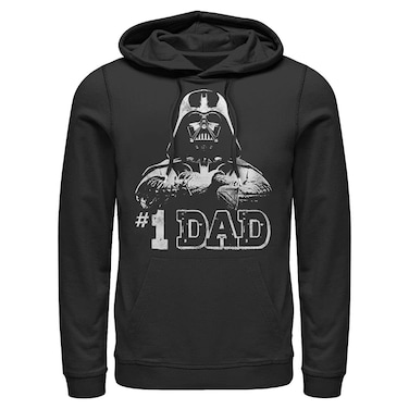 Star Wars Young Men's Numero Uno Hoodie, Black, 3X-Large