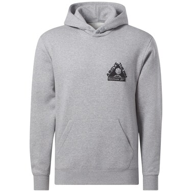 Reebok Men's Basketball Above The Rim Hoodie, Black, X-Large