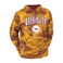 Zubaz Men's Standard Static Hoodie, Team Color, XX-Large