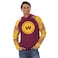 Zubaz Men's Standard French Terry LW Hoodie with Static Liner, Team Color, Small