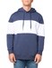 Holloway Sportswear Ivy League Hoodie M Navy Heather/White