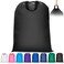 Isink Extra Large Laundry Bag With Handles, Heavy Duty Laundry Bag, Travel Laundry Bag for Dirty Clothes, Laundry Bag for Traveling, Dirty Clothes Travel Bag, Laundry Bag for Camp, 28" x 40"(Black)