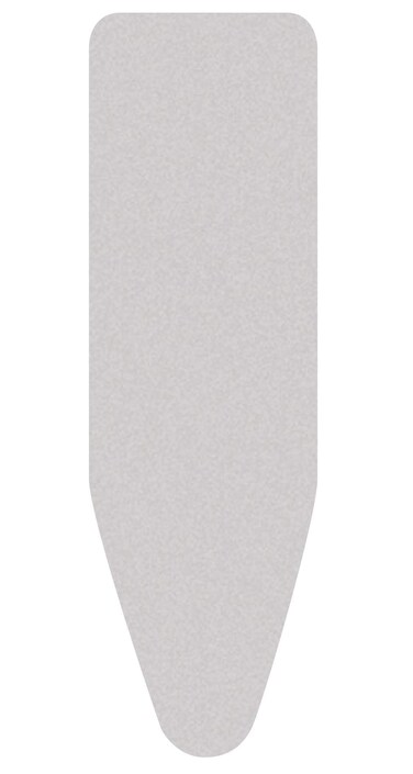 Brabantia Size C (49 x 18 inches) Replacement Ironing Board Cover with Thick Foam &amp; Felt Padding (Metallized) Easy-Fit, 100% Cotton