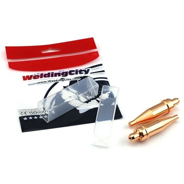 Pack of 2 WeldingCity General Purpose Acetylene Cutting Tip 1-101#00 Size 00 for Victor Gas Torch