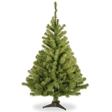 National Tree Company Artificial Mini Christmas Tree, Green, Kincaid Spruce, Includes Stand, 3 Feet
