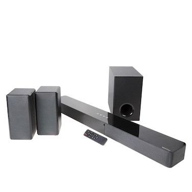 Vivitar Home Theater Soundbar System with 2.25&rdquo; Full Frequency Drivers, 2 Speakers and 6.5&rdquo; Subwoofer, Works with 4K, 1080p, and Smart TV&rsquo;s, Bluetooth, HDMI, AUX, USB Compatible, Black