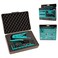 Dasxskj RJ45 Pass Through Crimp Tool Kit Ethernet Crimper Cat5 Cat5e Cat6 Cat6A Cat7 Crimping Tool Kit for RJ45 RJ11, Wire Stripper