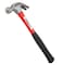 YIYITOOLS Claw Hammer With fiberglass Handle &ndash; 16-oz, Red and Black (YY-1-003)