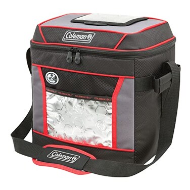 Coleman Soft Cooler Bag   Keeps Ice Up to 24 Hours   30-Can Cooler with Adjustable Shoulder Straps   Great for Picnics, BBQs, Camping, Tailgating &amp; Outdoor Activities