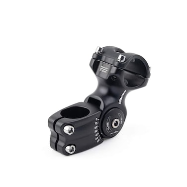 Bike Stem Adjustable 60 Degree 31.8mm (1-1/4") / 25.4mm (1") Handlebar Stem for MTB, Road Bike, Fits Standard 28.6mm (1-1/8") Steering Tube (31.8 x 90mm, 31.8mm Handlebar &amp; 28.6mm Steering Tube)