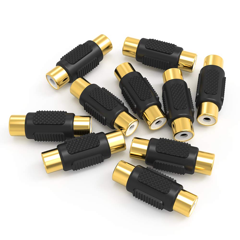 إلكتوب Electop Rca Female To Female Coupler 10 Pack rca