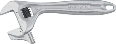 CRAFTSMAN Adjustable Wrench, 6-Inch Reversible Jaw (CMMT82336)