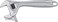 CRAFTSMAN Adjustable Wrench, 6-Inch Reversible Jaw (CMMT82336)