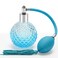 Coolrunner Crystal Art Vintage Style Refillable Perfume Atomizer Long Spray Bottle 100ml (Blue)