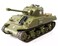 POCO DIVO Sherman M4A3 US Medium Tank RC IR Battle Panzer 2.4Ghz 1/30 Scale Model Military Vehicle w. Sound &amp; Light