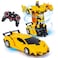 Refasy RC Cars for Boys Age 4-7,Remote Control Transformation Car Robot Toys for Child Electric Deformation Car Vehicle Toys for Kid 8-15 Ages Transforming Toy Deformed Cars Best Birthday Toy Red