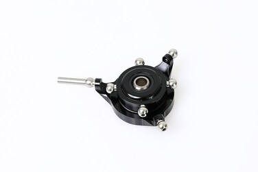 Minxid CNC Aluminum 450 V2 / PRO/Flybarless RC Helicopter Metal CCPM Swashplate for Align Trex 450SE V2 / 450PRO / 450 FBL Rotor Head (Black)