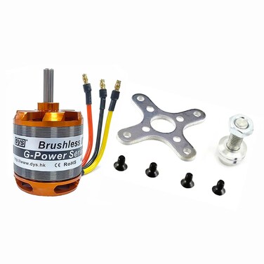 DYS D3542 1000KV/1250KV/1450KV Brushless Outrunner Motor 2-4S for Multicopter RC Aircraft Fixed-Wing UAV (D3542 1450KV)
