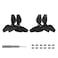 CAPART 4pcs 2016S Propellers for DJI NEO Drone, Prop Blade Replacement Lightweight Quick-Release Spare Parts (Black)