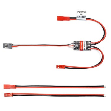 RC Remote Controlled AUX on/Off Electronic Switch Relay for Car Truck Boat LED Light Drone (8A)