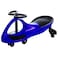 Wiggle Car Ride on Toy - Easy-to-Use Kid Car for Ages 3 Years and Up with No Batteries, Gears, or Pedals by Lil Rider (Blue/Orange), Large,Yellow / Black