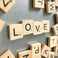 YJ PREMIUMS 100 PC Wood Magnetic Letter Tiles Magnets Big Large Square Wooden Alphabet Letters Tile Magnet Pieces for Fridge Refrigerator Wall Fun Learning Decorative Game Board for Adults