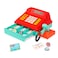 Battat &ndash; Toy Cash Register For Kids, Toddlers &ndash; 49Pc Register With Toy Money, Credit Card, Scanner&ndash; Pretend Play Toy &ndash; 3 Years + &ndash; Red Calculating Cash Register With Scanner