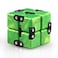 QIYI Little Golden Elephant Upgraded Infinity Cube Fidget Toy,Cool Mini Gadget Best for Stress and Anxiety Relief and Kill Time, Special Designed Texture Artistic and Fashion(Emerald Green)