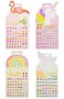 Stick On Earrings - Girls 3D Unicorn Sticker Earrings Self-Adhesive Glitter Craft Gem Stickers (Multistyle Theme Set)