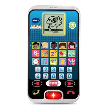 VTech Call and Chat Learning Phone, Black