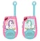 Lexibook, Unicorn, Digital Walkie-Talkies for Children, 1.2 Miles Transmission Range, Morse Light Function, Belt Clip for Transport, Battery, Pink, TW25UNI