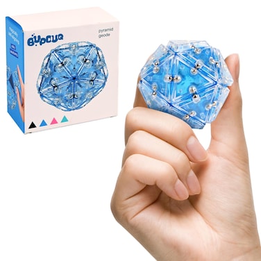 Fidget Toys Adults - Bupduq Magnetic Balls Adult Sensory Fidgets Toy for Anxiety and Stress Silent Cool toys for Teens, Top Gadget Gift for Ages 14 and Up 20-Piece Set (Blue)