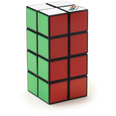 Rubik's Tower, 2x2x4 Complex Color-Matching Puzzle Travel Problem-Solving Cube Challenging Brain Teaser Fidget Toy, for Adults &amp; Kids Ages 8 and up